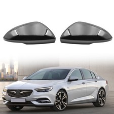 Copertura calotta specchietto nero lucido per Opel Astra K Insignia B dal 2015