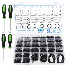 1225 Pezzi O-Ring Kit in Gomma