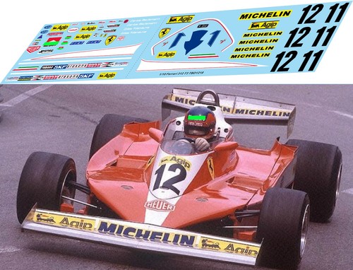 Decals per ferrari - 1/10 decals,