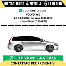 Tagliando per VOLVO V50 2.0 D4
