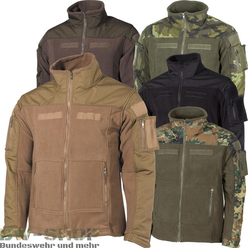 Giubbino pile militare combat - pile,