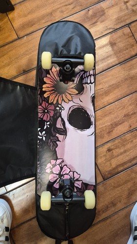 Skateboard with carrying case - with,