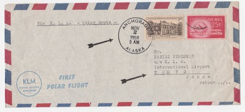 1958 usa air postal - usa, p.a.