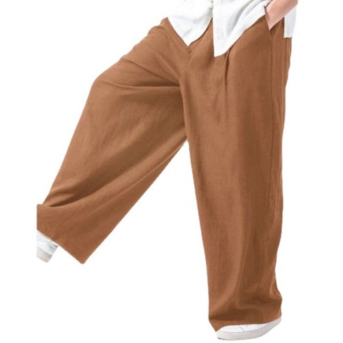 Pantaloni larghi dritti - pantaloni,