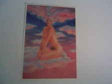 CARTOLINA PIN UP GIOVANE DONNA