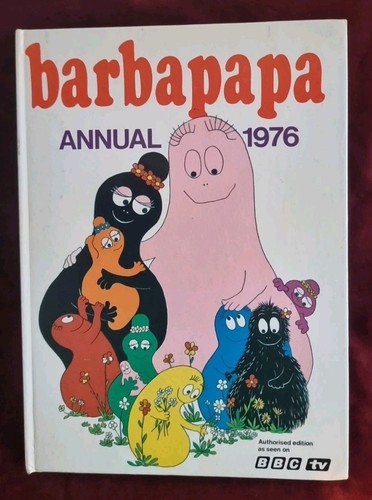 Vintage barbapapa annual 1976 - vintage,