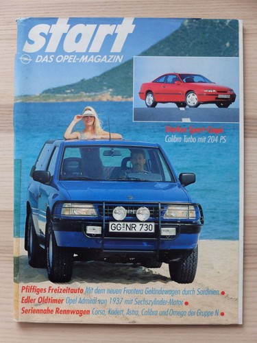 Opel start rivista del - opel,