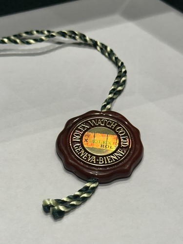 Sigillo rolex con ologramma - sigillo,