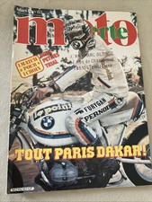 Moto verte 83 1981 Paris Dakar