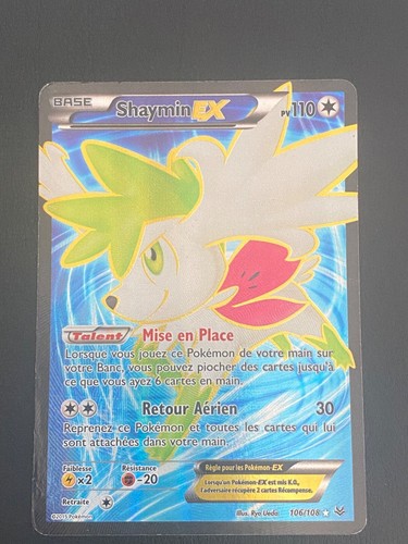Carte pokemon shaymin - carte,