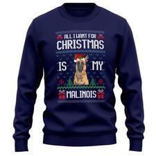 Felpa Natalizia Malinois