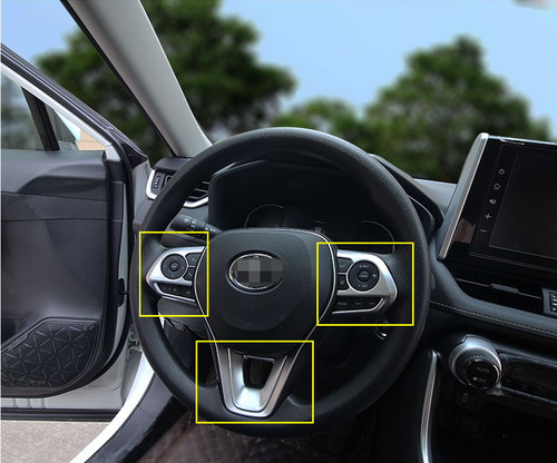 Coprivolante interno argento