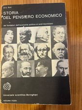 Storia Del Pensiero Economico