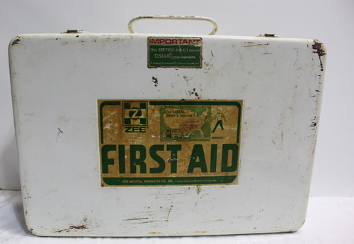Vintage first aid kit - vintage,