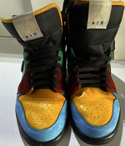 Jordan air mid blue - air,