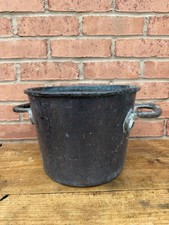 Large Heavy Copper Stock Pot