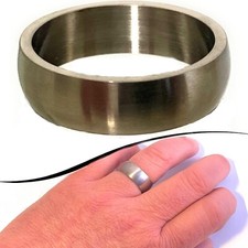 Anello acciaio inox uomo - in,