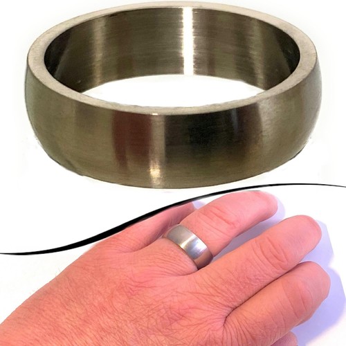 Anello acciaio inox uomo - inox,