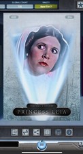 2021 Topps STAR WARS DIGITAL CARD TRADER TIER 7 PRINCESS LEIA PHASMA CHROME