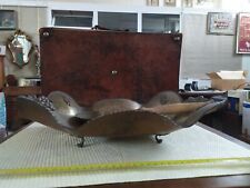 Vintage OGGETTI IN RAME per Arredamento-Antica Zuppiera-Centrotavola con mestolo