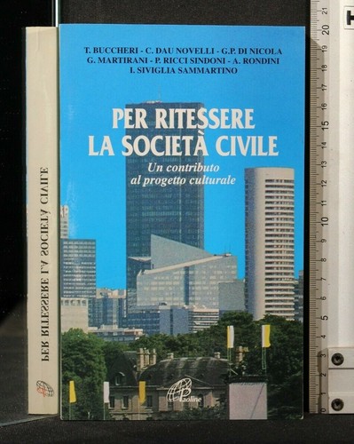 Per ritessere societa - ritessere, societa'