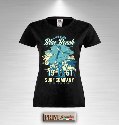 T-Shirt sportive surf onde
