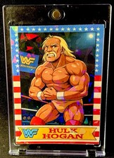 Hulk Hogan WWF Carta Omaggio