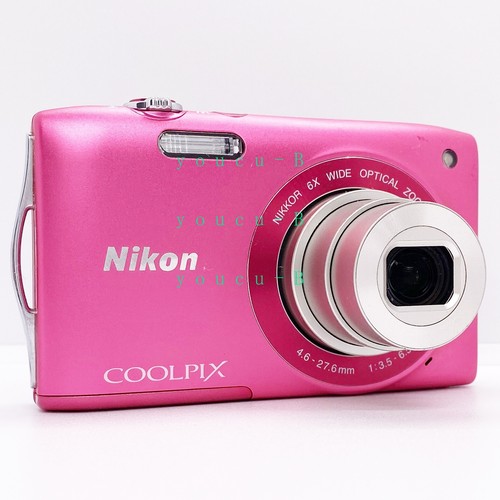 Nikon coolpix s3300 rosa - coolpix,