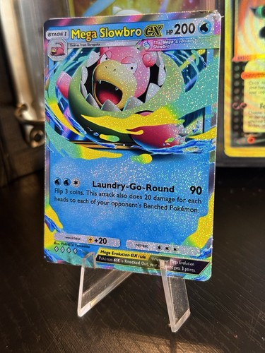 Mega slowbro card - slowbro, pokemon