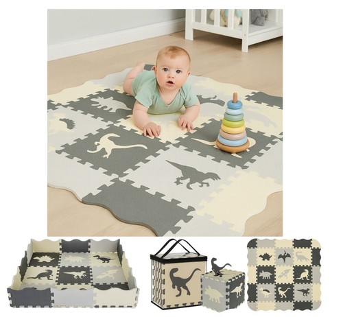 Tappeto puzzle bambini eva - tappeto,