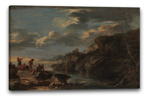 Tela cornice salvator rosa - tela/cornice,
