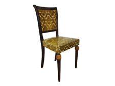 Sedia anni '50 stile Impero | Sedia imbottita per sala da pranzo | Sedie Design