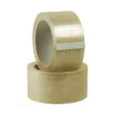 36 ROTOLI DI NASTRO ADESIVO SILENZIOSO TRASPARENTE  50X132,  IMBALLAGGIO PACCHI.