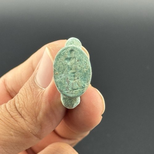 Anello antico bronzo romano - antico,