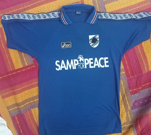 Asics maglia sampdoria blu - maglia,