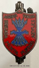 OMS BRIGATA MISTA FRECCE AZZURRE DISTINTIVO OPERAZIONI MILITARI IN SPAGNA 1939