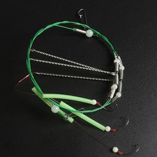 Attrezzatura da Pesca in Mare 3 Ganci Gancio da Pesca Luminoso Attrezzatura da P