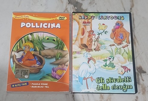 Lotto dvd cartoni pollicina - lotto, 2