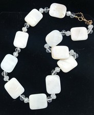 COLLANA IN MADREPERLA - BIGIOTTERIA - VINTAGE 