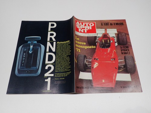 Auto sprint del 1971 le - 6,