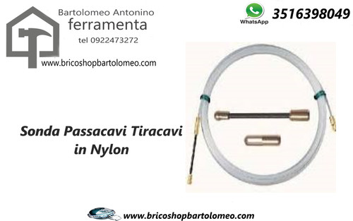Sonda passacavi tiracavi - passacavi,