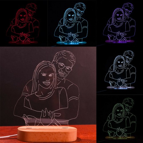 Lampada personalizzata con