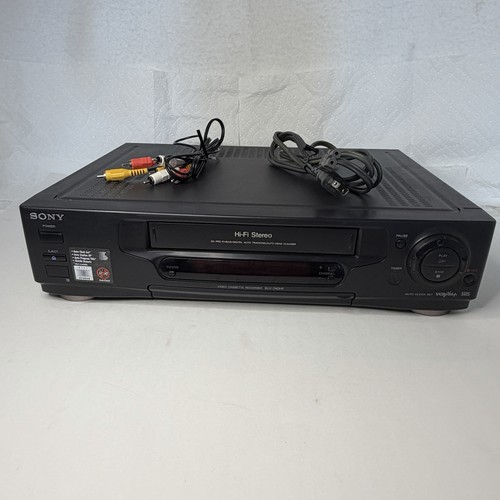Lettore vhs sony - lettore, testato