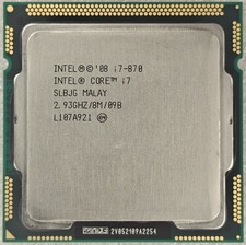 Intel Core i7 SLBJG i7-870