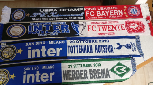 Lotto sciarpe inter - sciarpe, champions