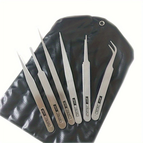 Set pinzette acciaio - pinzette, inox