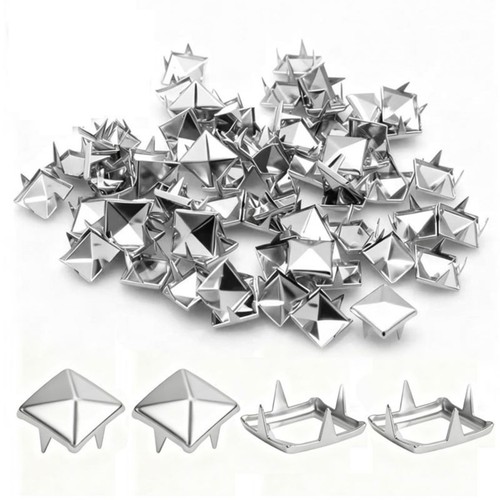 500 pezzi borchie - pezzi, quadrate