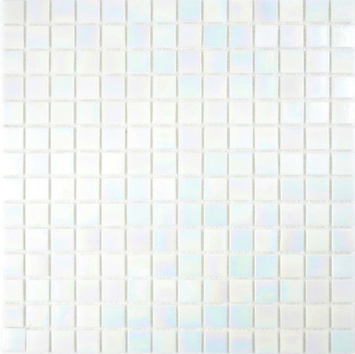 Mosaico bianco madreperla - bianco,