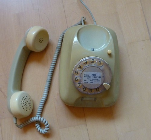 Telefono storico siemens - telefono,