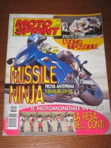 Motosprint 1997 kawasaki - 1997/43,